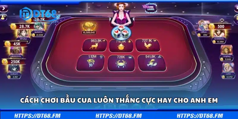 Cách chơi Bầu Cua luôn thắng cực hay