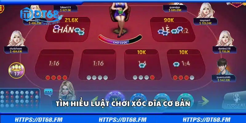 Tìm hiểu luật chơi xóc đĩa cơ bản